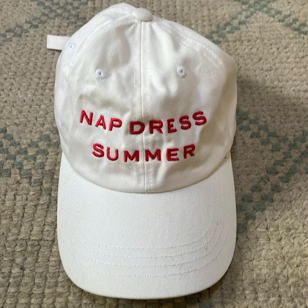 Hill House Home Ball Cap with Red Embroidery